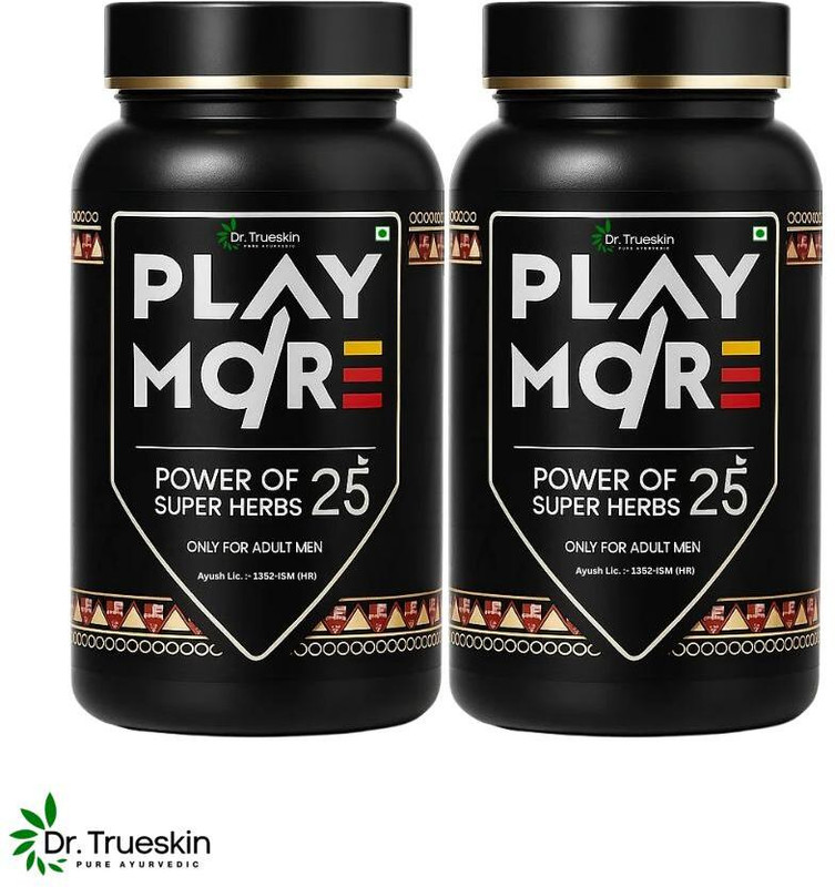 Dr.TrueSkin Play more powder Premium Herbal Extract Plant-Based Protein(150 g, Unflavored)