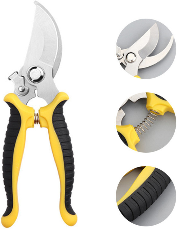 Kostech Pruning Cutter for All Purpose Garden Use Pruning Shear Cutter for All Purpose Garden Use with Smart Lock Bypass Pruner(Manual)