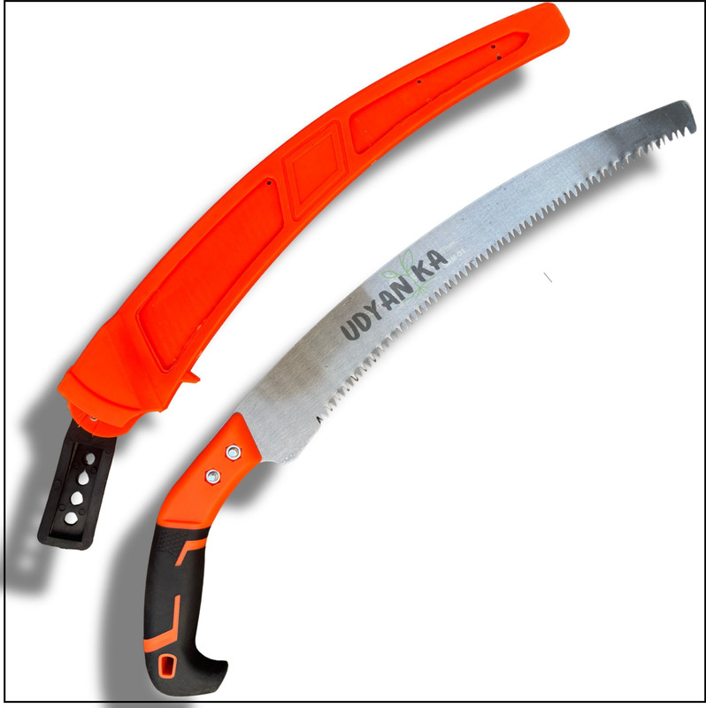 Udyanika Heavy Duty Tree Cutting Tool | 330mm Hand Saw for Wood Pruning & Cutting Wood Cutter Saw Cutter Tree cutting tools Bypass Pruner(Manual)