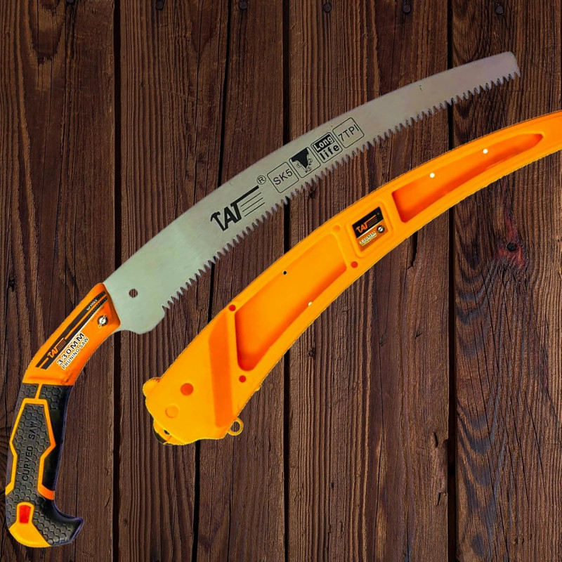 Toolihub 330mm Hand Saw Heavy saw with Smart Cover Bypass Pruner(Manual)