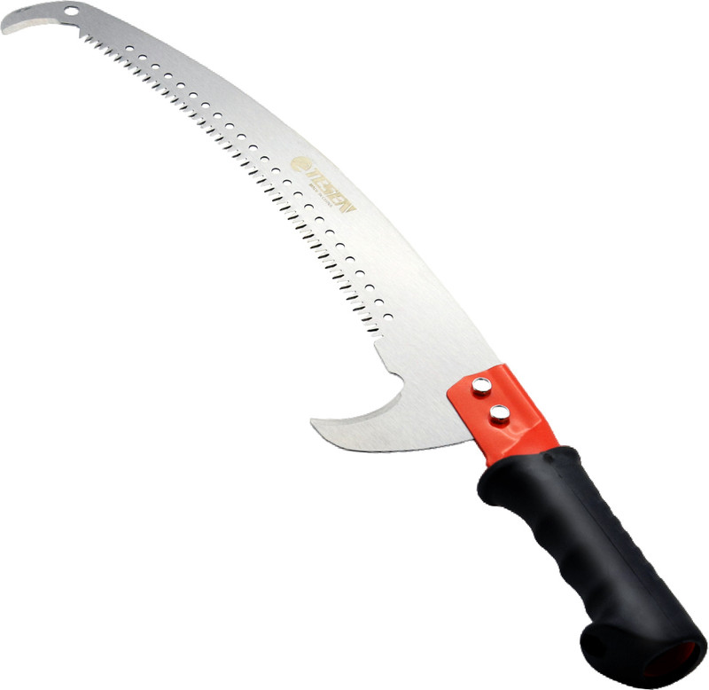 SERPLEX 40cm Hand Saw Heavy Duty Pruning Saw Mn Steel 40cm Hand Saw for Branches Trimming Heavy Duty Mn Steel Pruning Saw Rustproof Bypass Pruner(Manual)