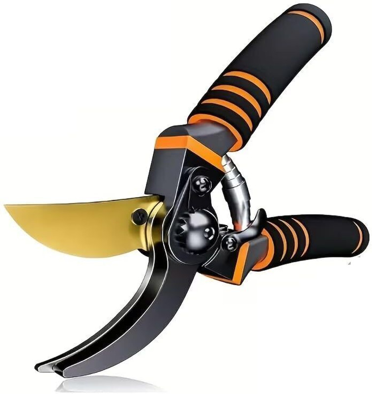 Djv Creation Gardening Scissors Pruner Plants Scissor Tree Branch Pruner Pruner Gardening Cutter Tool | Plant Cutter for Home Garden | Wood Branch Trimer Bypass Pruner(Manual)