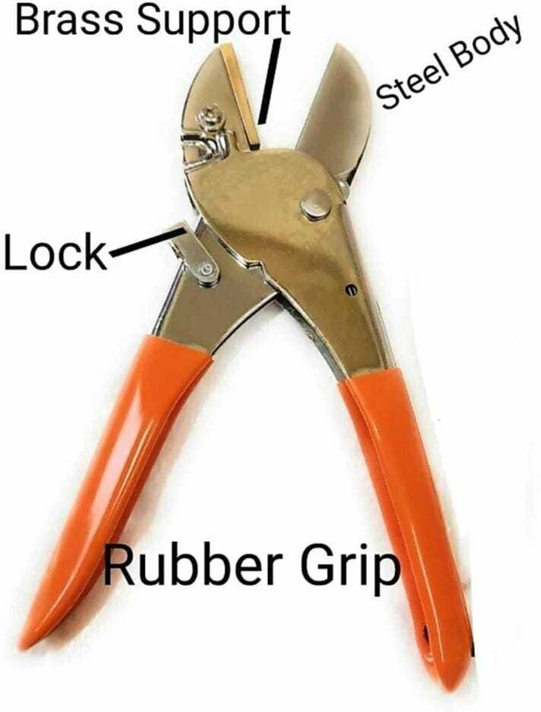 AGT Garden Tool Gardening Scissor, Pruning Secateur Flower and Leaf Cutter for Potted Plant Gardening Scissor Garden Tool Gardening Scissor, Pruning Secateur Flower and Leaf Cutter for Potted Plant Gardening Scissor Anvil Pruner(Manual)
