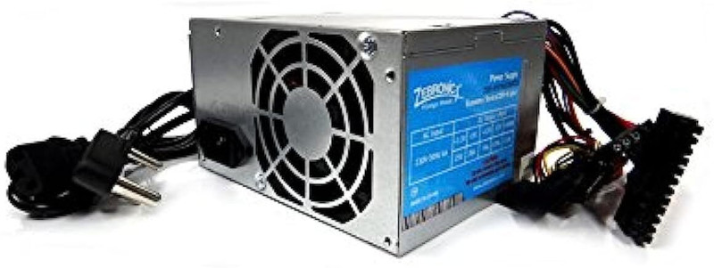 ZEBRONICS ZEB-N450W-DSATA 450 Watts with 2 SATA Cables(Silver)