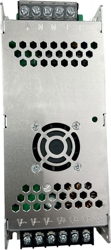 Uprisen Antraajaal Power Supply (SMPS) Model MA300-5v Input 200-240VAC OAMAX 50/60 Hz Output 5V-60A 300 Watts Computer PSU with 3 SATA Cables(Silver)