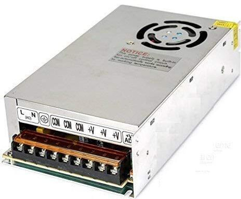 SHREE INDUSTRIESS DC Switching Switch Power Supply for LED Strip, CCTV, Amplifier Board 120 Watts Computer PSU with 2 SATA Cables(Blue)