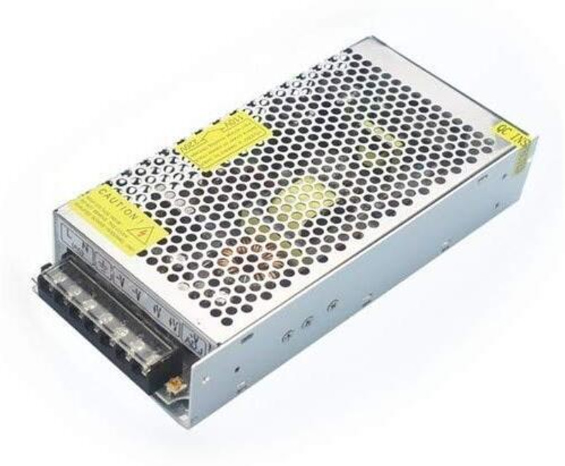 SHREE INDUSTRIESS DC Switching Switch Power Supply for LED Strip, CCTV, Amplifier Board 120 Watts Computer PSU with 2 SATA Cables(Blue)