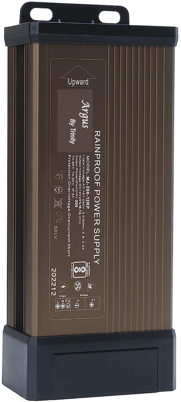 ARGUS by Trinity 200W 200 Watts Computer PSU with 5 SATA Cables(Brown)