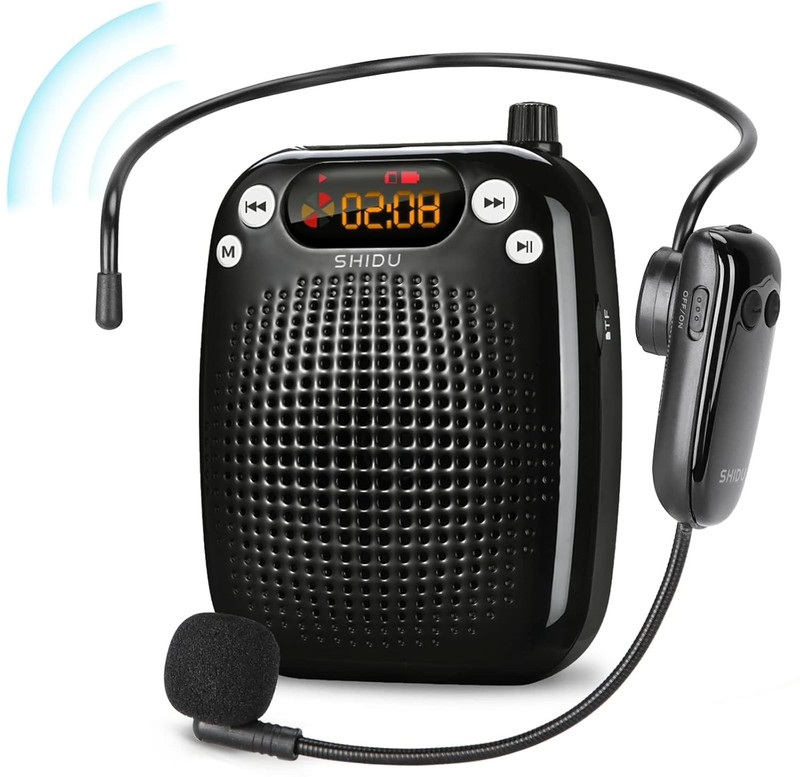 Shidu S611 UHF Wireless Voice Amplifier S611 Outdoor PA System(10 W)
