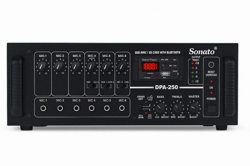 Sonato AMPLIFIER DPA 250 Outdoor PA System(250 W)
