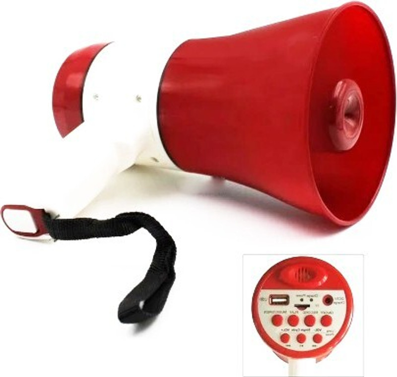 CRETO Bluetooth Handheld Megaphone (Loudspeaker) Indoor, Outdoor PA System(20 W)
