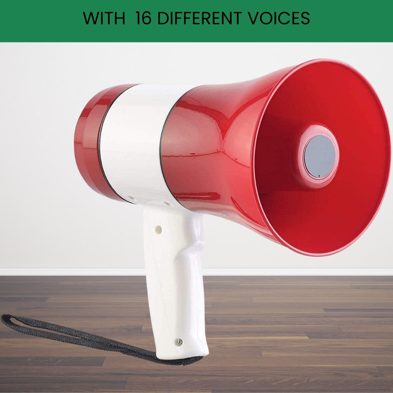 YAROH Portable Handheld Megaphone for Announcement with Recorder, USB and MemoryVT199 Portable Handheld Megaphone for Announcement with Recorder, USB and MemoryVT199 Outdoor PA System(500 W)