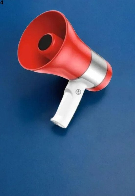 Bydye A303 Mic 11 MIC Megaphone Speaker Portable Horn Recorder Player Indoor, Outdoor Indoor, Outdoor PA System(1000 W)