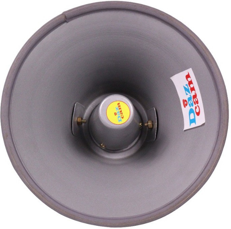 Daz Cam Loud Speaker Horn 60 Watt Unit Horn High aluminium body with front rubber grip Outdoor PA System(60 W)