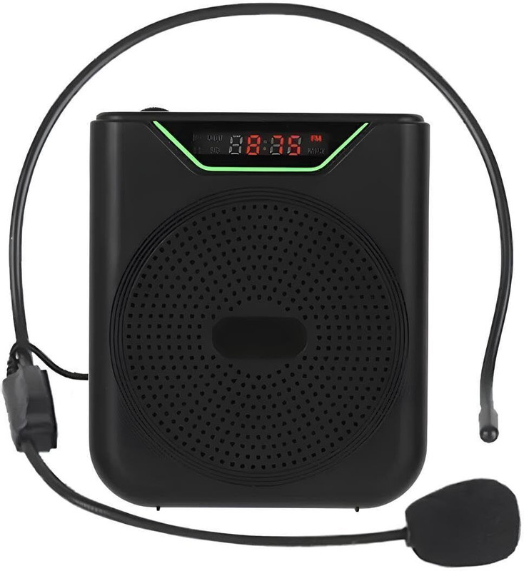 KH WIRED HEADSET Wireless Microphone Headset Mini Voice Amplifier Portable Speaker for Teachers Indoor, Outdoor PA System(30 W)