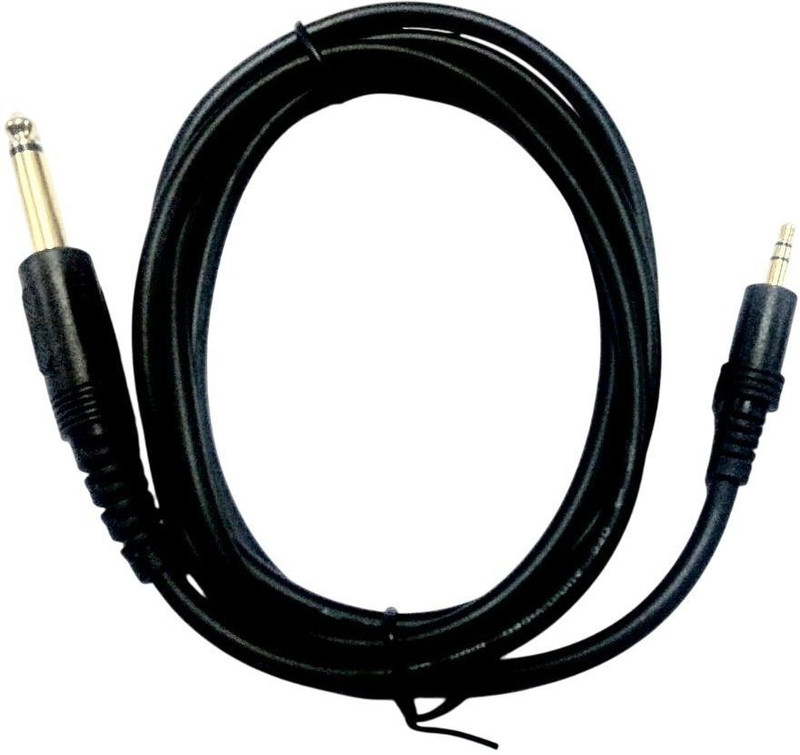 BALRAMA Stereo to P38 6.5 MM Audio to 3.5 MM AUX Jack Stereo Male Cable 1/4-inch TRS P38 3.5MM Audio AUX for Guitar, DJ Mixers, Console, Keyboard, Amplifier Microphone Indoor, Outdoor PA System(0 W)