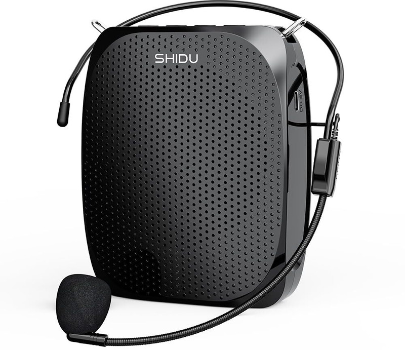 Shidu (Open-Box) S258 Type-C Portable Rechargeable Voice Amplifier Indoor, Outdoor PA System(10 W)