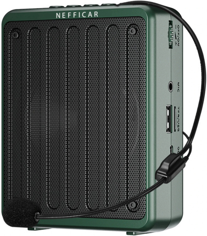 Nefficar Voice Amplifier For Teachers with Bluetooth 5.0 10W Amplification Perfect Mic With Speaker For Classroom Teaching N512 Outdoor, Indoor PA System(10 W)