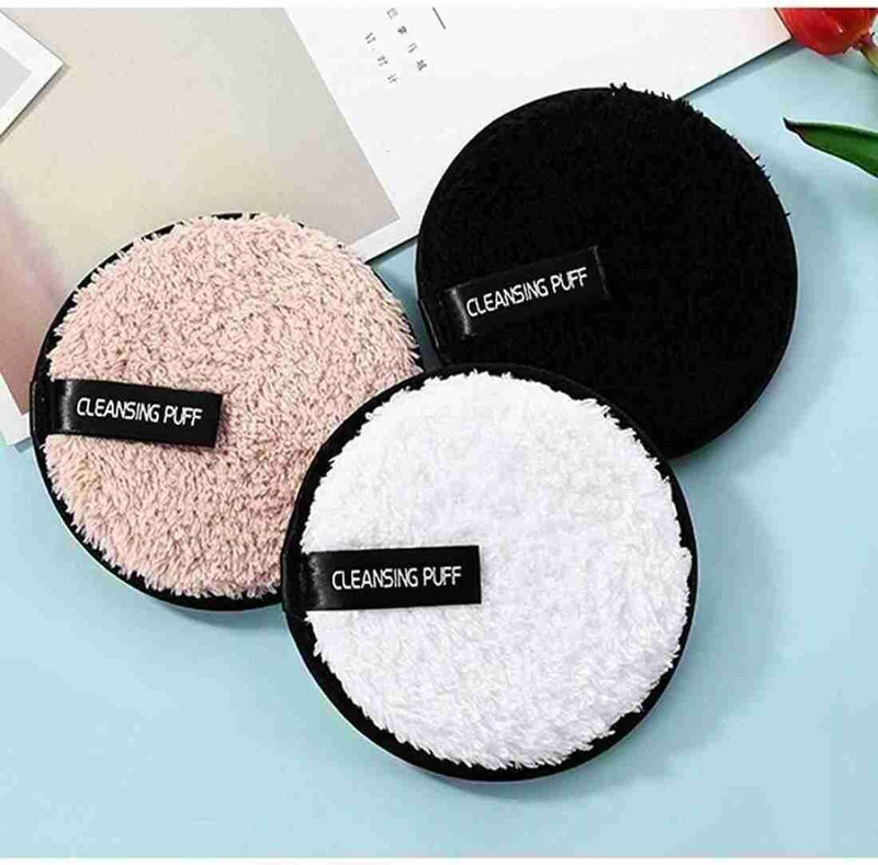 alku Double Sided Reusable Makeup Remover Sponge Pad, 3.6 Inch Diameter