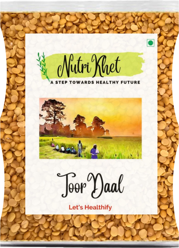 nutrikhet Yellow Toor/Arhar Dal (Split)(1 kg)