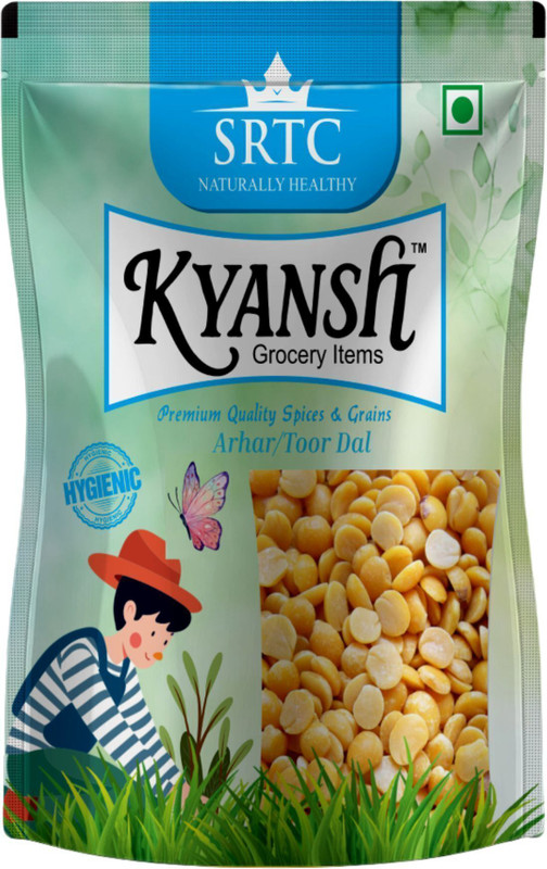 Kyansh Yellow Toor/Arhar Dal (Split)(1000 g)