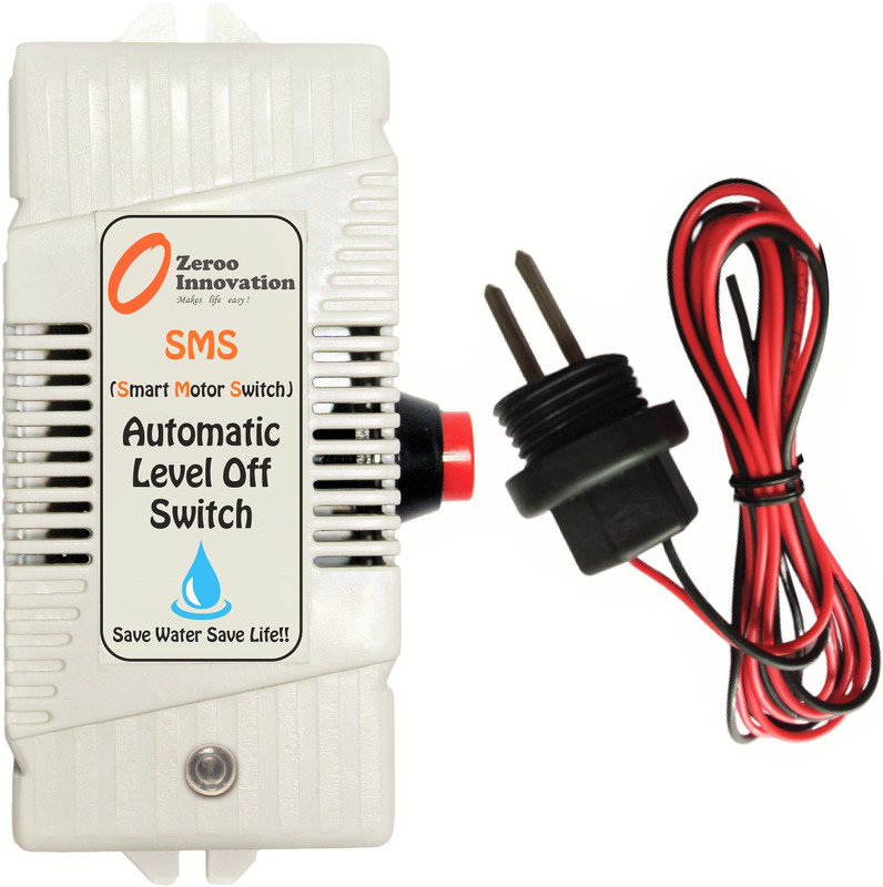 Zeroo Water Level Sensor Suitable for Borewell and Water Pumps 0.5 to 2 HP Wired Sensor Security System