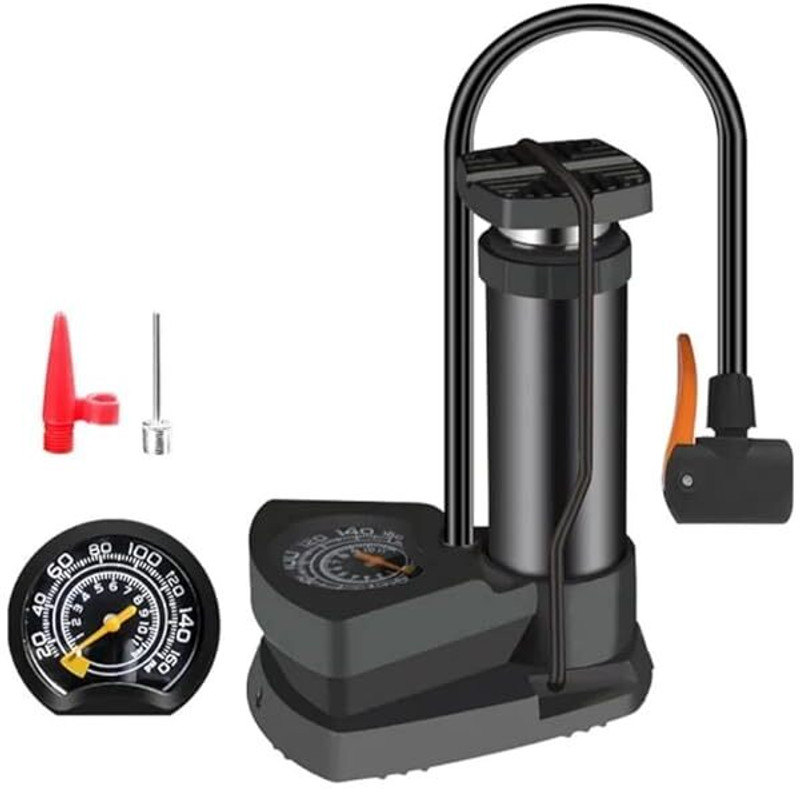 Siano Portable Mini Bike Pump/Cycle Foot Pump 150 psi Tyre Air Pump for Car & Bike(Portable)