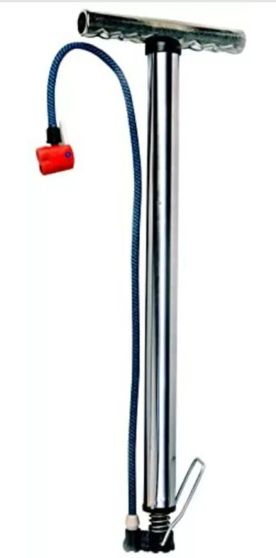 manvi 1 Cycle Pump Bicycle, Motorcycle, Basketball Pump, Car Pump(White)