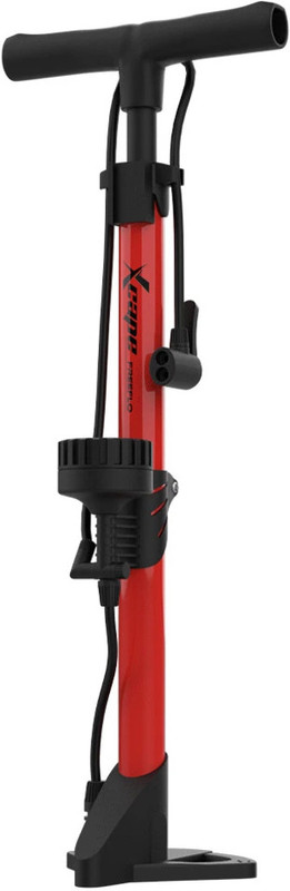 Xcape FreeFlo Bicycle Pump(Red)