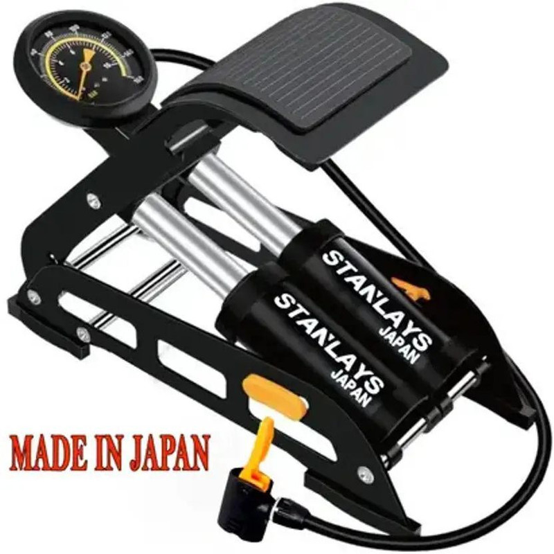 Darshak Foot pump Bicycle, Motorcycle, Basketball Pump, Balloon Pump(Black)