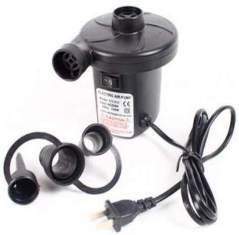 shoparam Plastic Vacuum Air Pump AC Electric for Sofa, Bed, Swimming Pool Tubes, Toys Ball, Balloon, Basketball Pump, Bicycle, Football Pump, Motorcycle, Volleyball Pump Pump(Black)