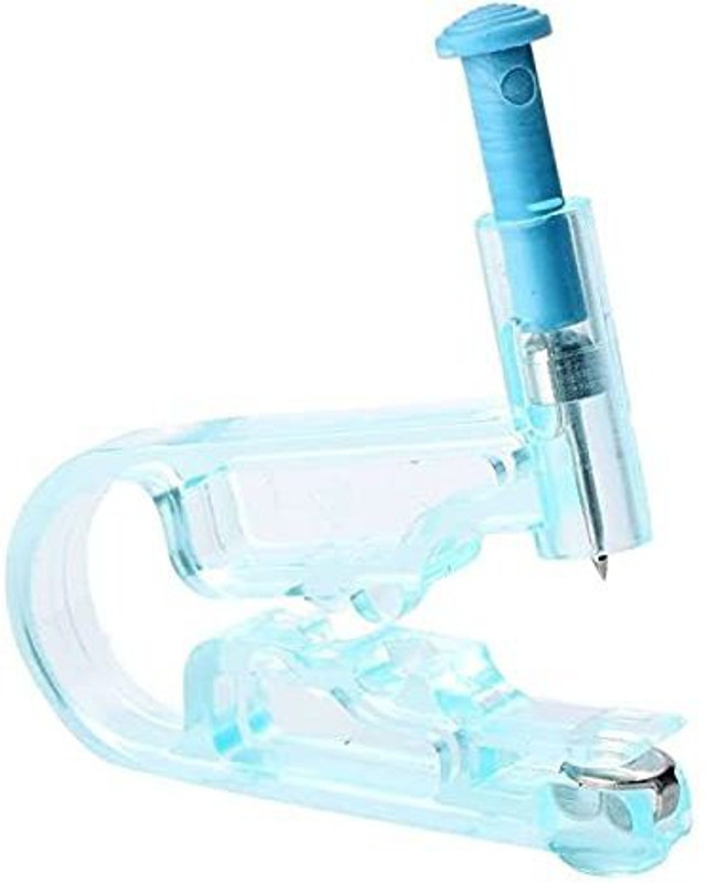 GadgetsDen Disposable Hand Press Tragus Helix Piercing Gun Tool Kit for Ear Stud for Men and Women Permanent Tattoo Kit