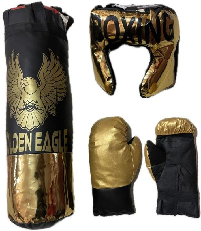 Shiv Children Boxing Set | Safe Training Gloves Boxing Kit | Age 4–8 Years Hanging Bag(L, 42 inch)