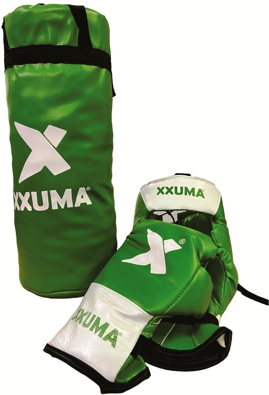 XXUMA Kids Boxing Kit Punching Bag with Gloves & Head Gaurd Hanging Bag(3ft, 36 cm)