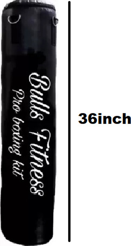 bulls fitness 3 Feet Unfilled Punching Bag +Boxing Handwrap(Tape)+Bearing Rope Hanging Bag(3feet, 36 inch)