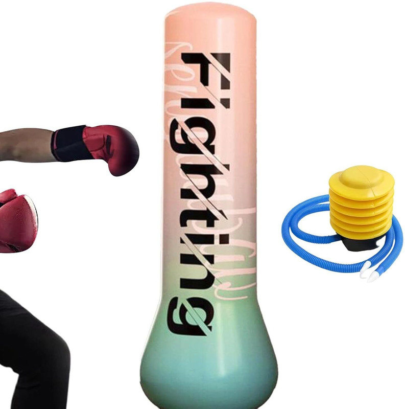 EPERVIER Punching Bag for Kids Boxing Bag for Practicing Kickboxing Karate 1.2M Pink Hanging Bag(Standard, 120 cm)
