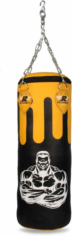 Rakso Unfilled Punching Bag 2 FEET MMA Kickboxing Thai Hanging Bag Hanging Bag Hanging Bag(2 FEET, 24 inch)