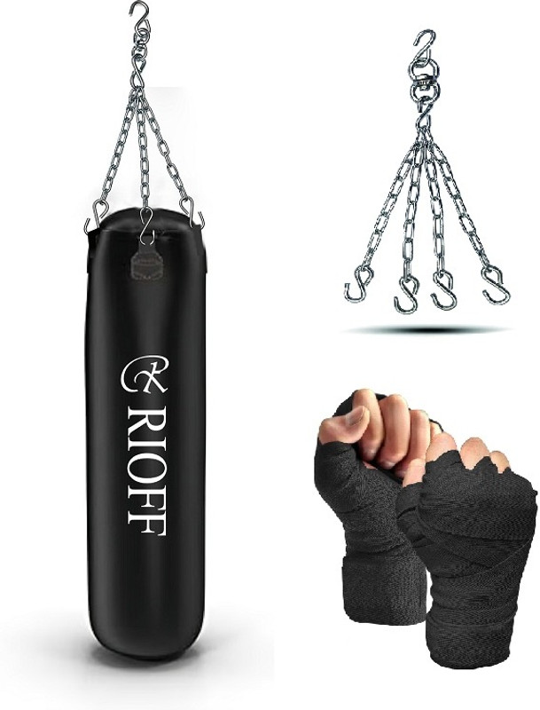 Rioff Punching Bag Hanging Bag(2FT, 24 inch)