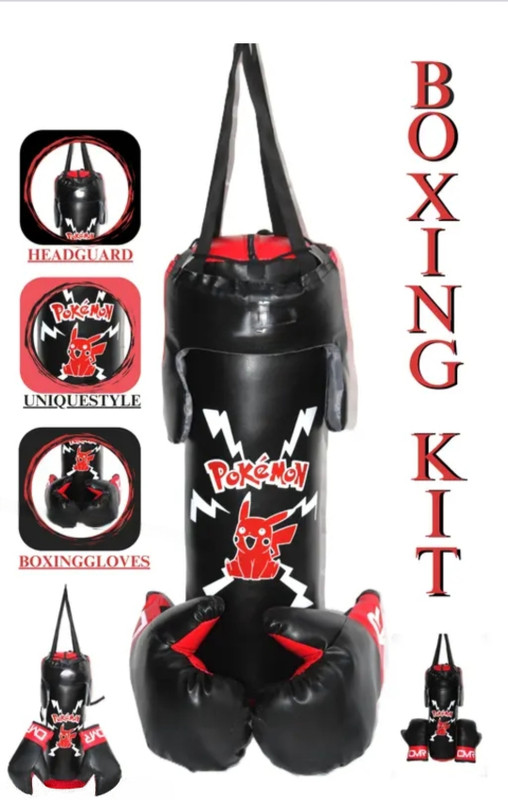 WriteChoice Baba Littel Champ Boxing Kit 3 in 1 Hanging Bag(18 inch, 18 inch)