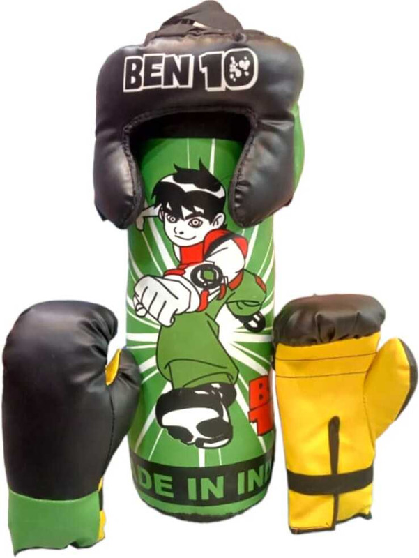 TBP Premium Junior BEN 10 Punching Bag for Kids(Ages3-10) Quality Training Bag Hanging Bag(MEDIUM, 21 inch)