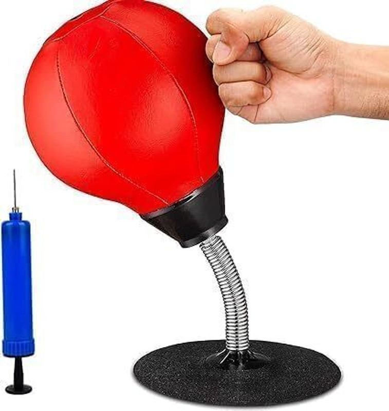 KALYASTUDIO Desk Punching Ball Standing Bag(Standard, 15 inch)