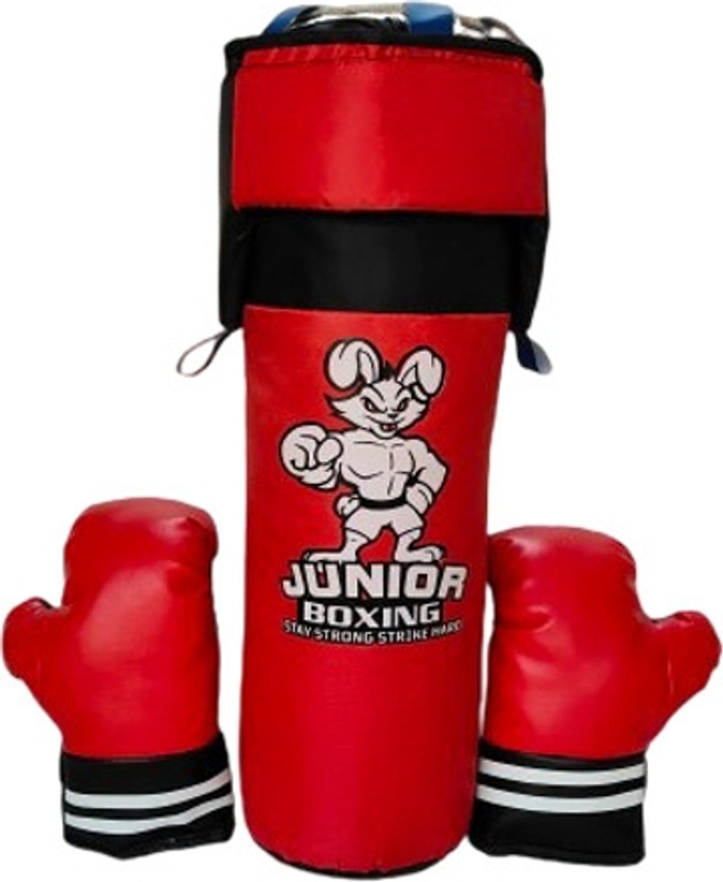 WriteChoice Write Choice Premium Kids Boxing Kit 18 inch Hanging Bag(junior boxing kit, 18 inch)