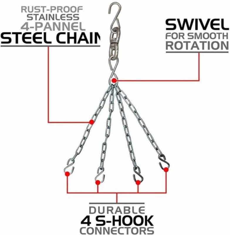 SBR Sports 'Heavy Duty Solid Punching Bag Chain Punching Bag Chain