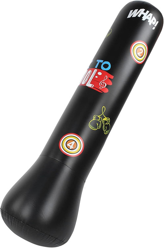 bosig mart Kids Punching Bag PVC Punching Training Tumbler Bag, Bodybuilding Accessories Standing Bag(medium, 150 cm)