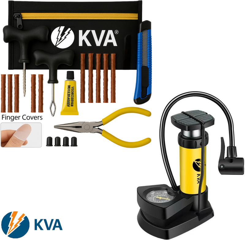 KVA KV-3610 Tubeless Tyre Puncture Repair Kit