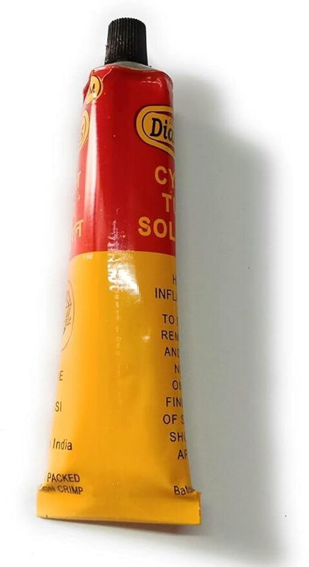 Valuesphere Cycle Tube Solution, 50ml Rubber Solution Use for Tyre Puncture Repair (1PCS) Tubed Tyre Puncture Repair Kit