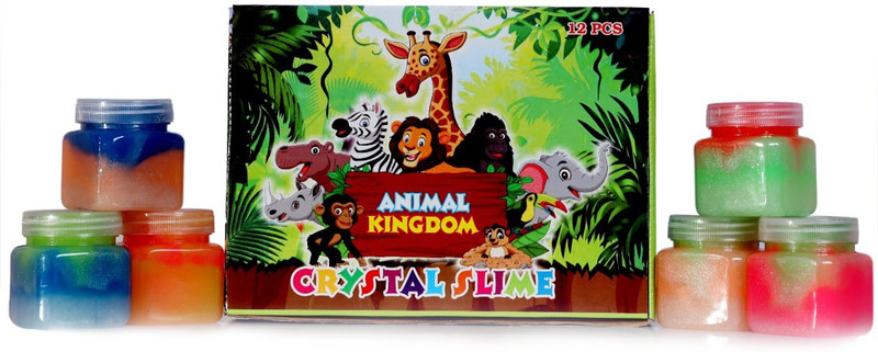 Crystal zone Unicorn Slime 01 Multicolor Putty Toy