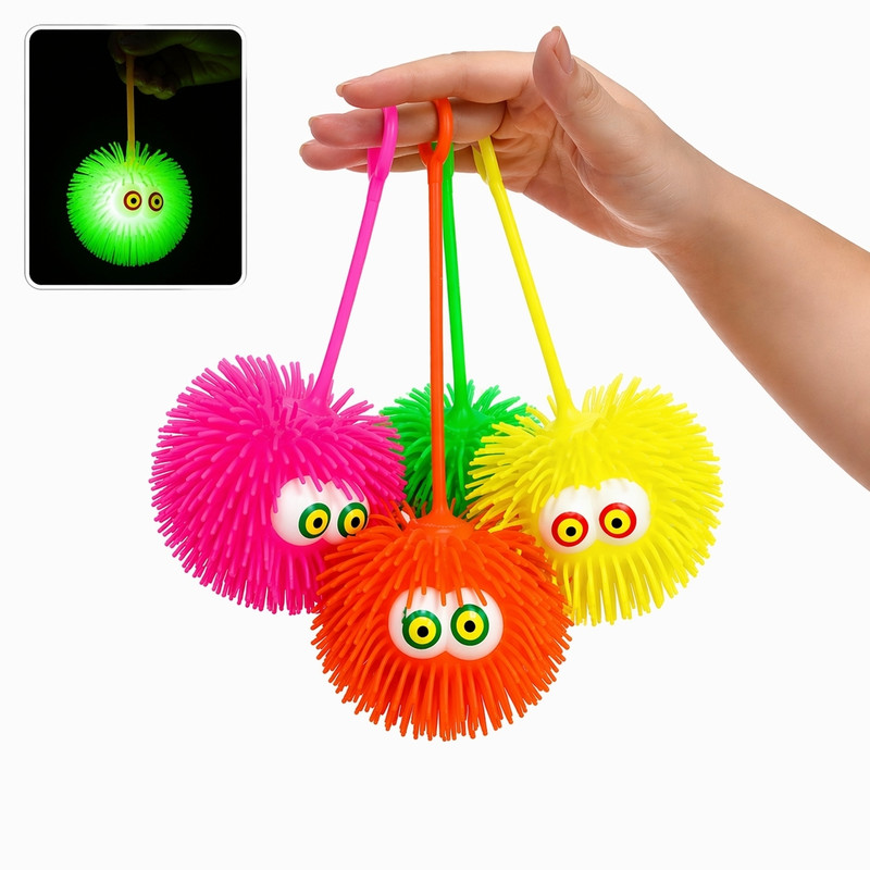 WINKLY SOFT PUFFER BALL Multicolor Putty Toy