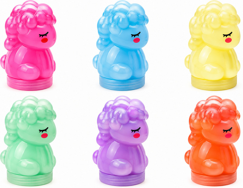 Decor8 DEC-SLIME-UNICORN-001 Multicolor Putty Toy