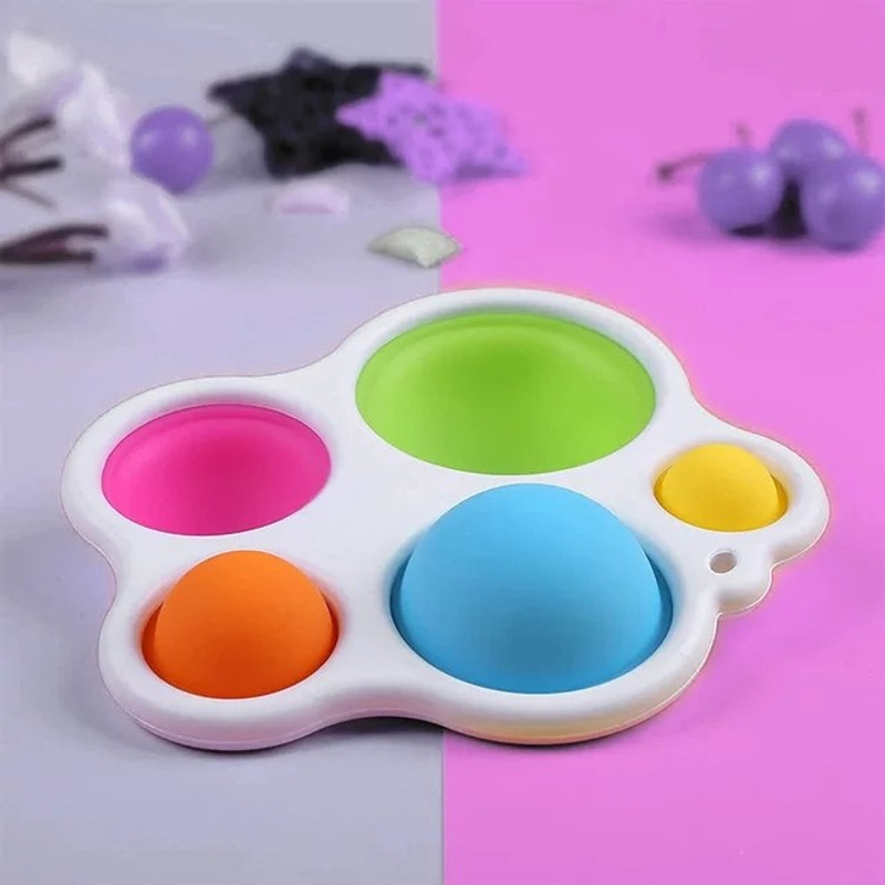RSM Simple dimple big size Pop it Toy pack of 1 Piece Multicolor Putty Toy